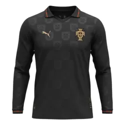 Portugal Black Panther Fotbollströja 2025/26 Långärmad - Speciell
