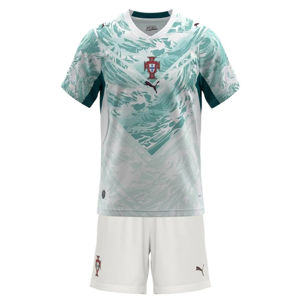 Portugal Fotbollströja Barn Borta VM 2026