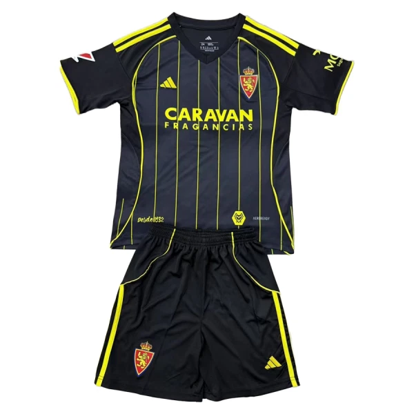 Real Zaragoza Fotbollströja Barn Borta 2025/26