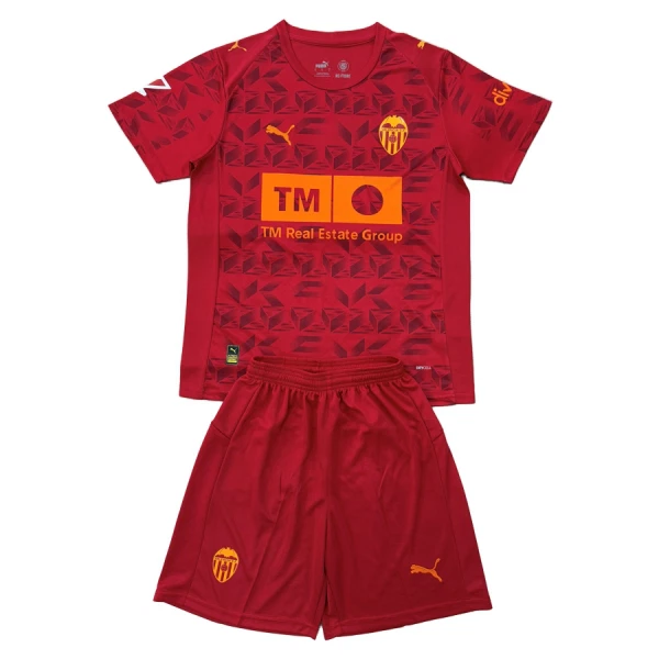 Valencia CF Fotbollströja Barn Borta 2025/26