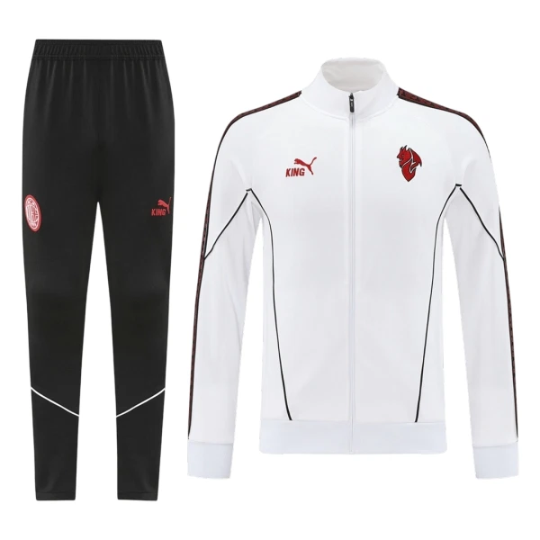 AC Milan Träningsjacka kostymer 2025/26 Vit