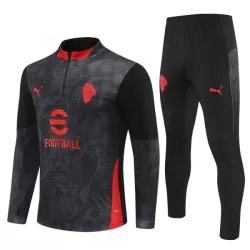 AC Milan Träningströjasats Quarter-Zip 2025/26 Svart