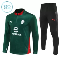 AC Milan Träningströjasats Quarter-Zip Barn 2025/26 Grön