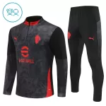 AC Milan Träningströjasats Quarter-Zip Barn 2025/26 Svart