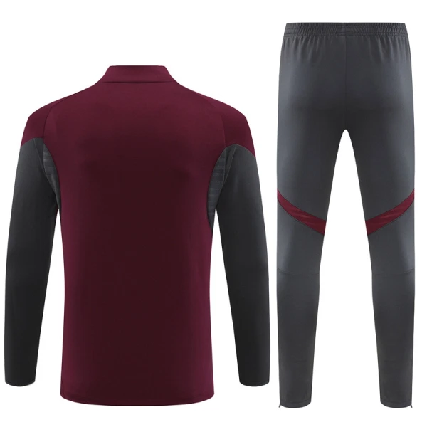 Arsenal Träningströjasats Quarter-Zip 2025/26 Röd