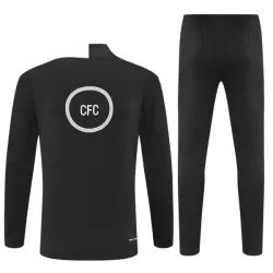 Chelsea Träningströjasats Quarter-Zip 2025/26 Svart