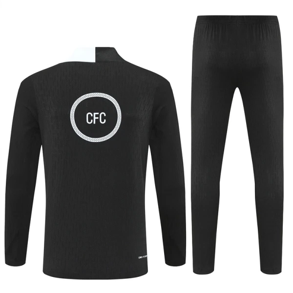 Chelsea Träningströjasats Quarter-Zip 2025/26 Svart