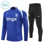 Chelsea Träningströjasats Quarter-Zip Barn 2025/26 Blå