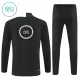 Chelsea Träningströjasats Quarter-Zip Barn 2025/26 Svart