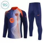 FC Barcelona Träningströjasats Quarter-Zip Barn 2025/26 Blå