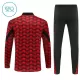 Feyenoord Rotterdam Träningströjasats Quarter-Zip Barn 2025/26 Röd