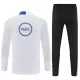 Paris Saint-Germain Träningströjasats Quarter-Zip 2025/26 Vit