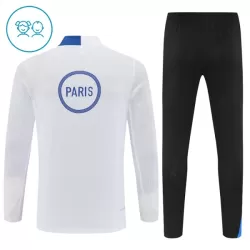 Paris Saint-Germain Träningströjasats Quarter-Zip Barn 2025/26 Vit