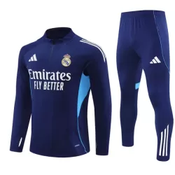 Real Madrid Träningströjasats Quarter-Zip 2025/26 Navy
