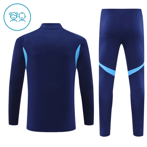 Real Madrid Träningströjasats Quarter-Zip Barn 2025/26 Navy