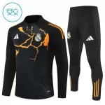 Real Madrid Träningströjasats Quarter-Zip Barn 2025/26 Svart