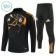 Real Madrid Träningströjasats Quarter-Zip Barn 2025/26 Svart