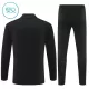 Real Madrid Träningströjasats Quarter-Zip Barn 2025/26 Svart