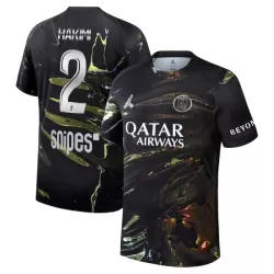Paris Saint-Germain Hakimi 2 Night Fotbollströja 2025/26