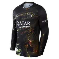 Paris Saint-Germain Hakimi 2 Night Fotbollströja 2025/26 Långärmad