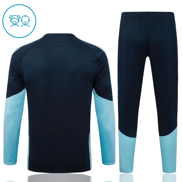 Argentina Träningströjasats Quarter-Zip Barn 2026/27 Navy