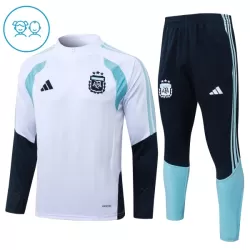 Argentina Träningströjasats Quarter-Zip Barn 2026/27 Vit