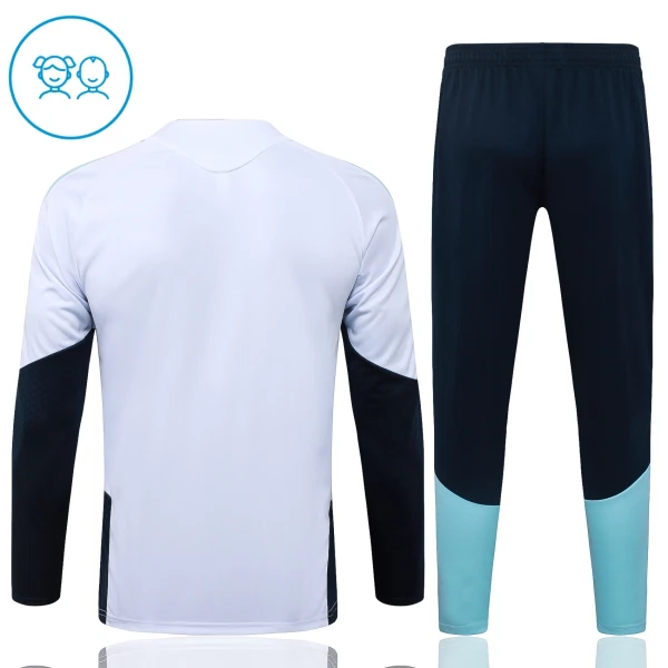 Argentina Träningströjasats Quarter-Zip Barn 2026/27 Vit