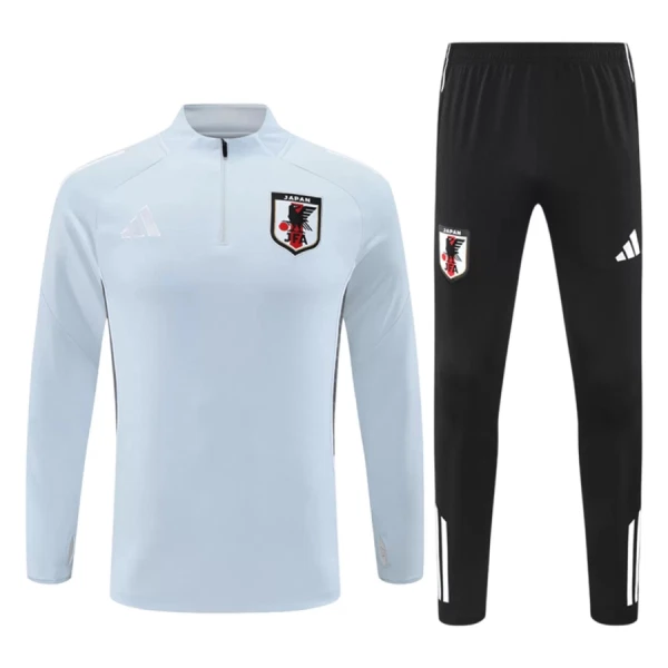 Japan Träningströjasats Quarter-Zip 2026 Vit
