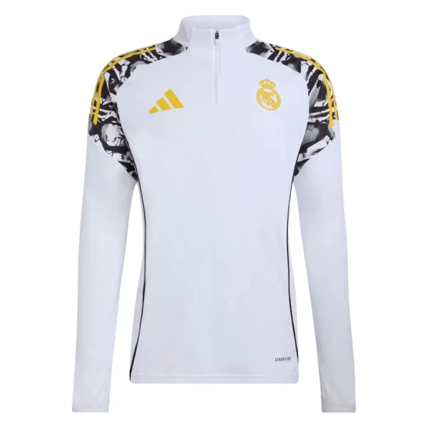 Real Madrid Träningströjasats Quarter-Zip 2026/27 Vit