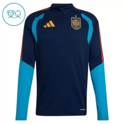 Spanien Träningströjasats Quarter-Zip Barn 2026/27 Navy