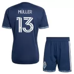 Vancouver Whitecaps Müller 13 Fotbollströja Barn Borta 2026