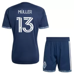 Vancouver Whitecaps Müller 13 Fotbollströja Barn Borta 2026