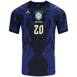 Brasilien Estevao 20 Fotbollströja Borta VM 2026