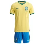 Brasilien Fotbollströja Barn Hemma VM 2026