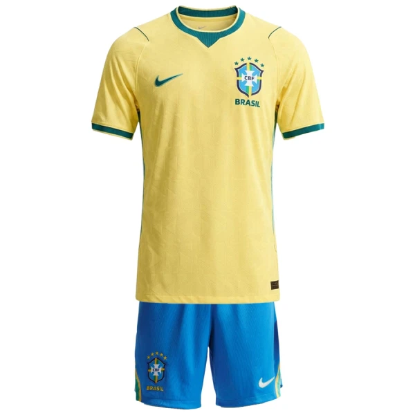Brasilien Fotbollströja Barn Hemma VM 2026