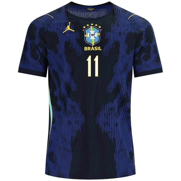 Brasilien Raphinha 11 Fotbollströja Borta VM 2026
