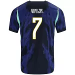 Brasilien Vini JR. 7 Fotbollströja Borta VM 2026