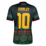 Jamaica Bob Marley 10 Fotbollströja Borta VM 2026