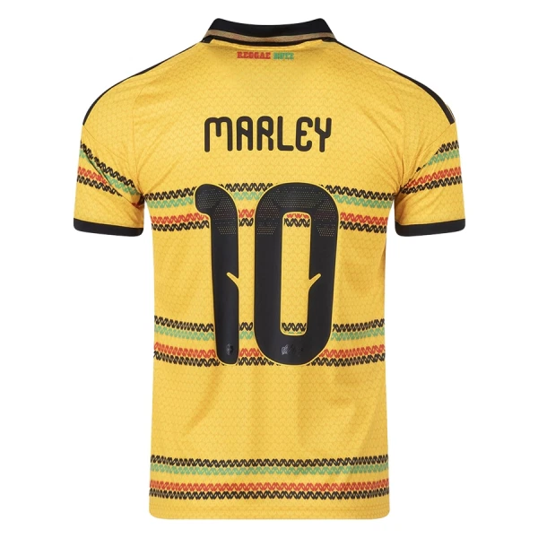 Jamaica Bob Marley 10 Fotbollströja Hemma VM 2026