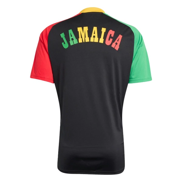 Jamaica Pre-Match Fotbollströja VM 2026 Svart
