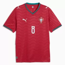 Portugal Bruno Fernandes 8 Fotbollströja Hemma VM 2026