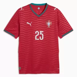 Portugal Nuno Mendes 25 Fotbollströja Hemma VM 2026