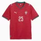 Portugal Nuno Mendes 25 Fotbollströja Hemma VM 2026
