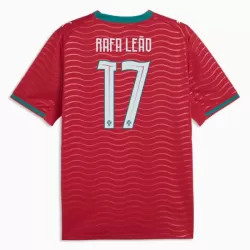 Portugal Rafael Leao 17 Fotbollströja Hemma VM 2026