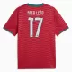 Portugal Rafael Leao 17 Fotbollströja Hemma VM 2026 Portugal Rafael Leao 17 Fotbollströja Hemma VM 2026