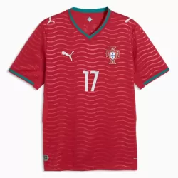 Portugal Rafael Leao 17 Fotbollströja Hemma VM 2026