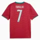 Portugal Ronaldo 7 Fotbollströja Hemma VM 2026