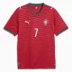 Portugal Ronaldo 7 Fotbollströja Hemma VM 2026