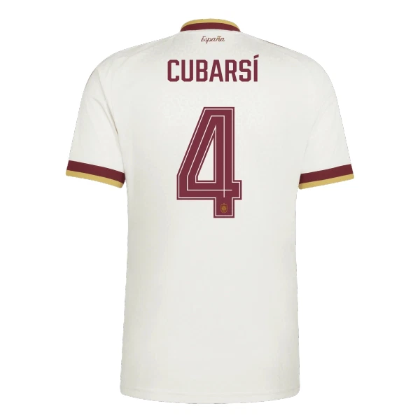 Spanien Cubarsi 4 Fotbollströja Borta VM 2026 Spanien Cubarsi 4 Fotbollströja Borta VM 2026