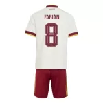 Spanien Fabian 8 Fotbollströja Barn Borta VM 2026